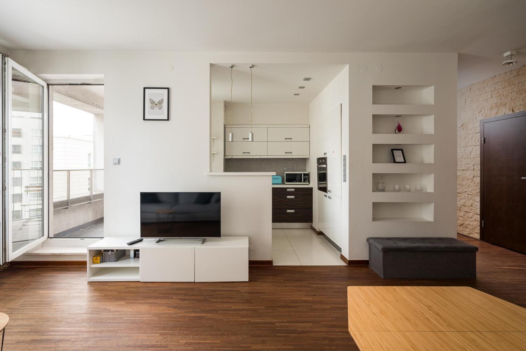 Stawki Pleasant Apartment Warsaw Exterior photo